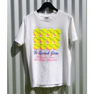 Vintage Tennis "Grand Slam" Tournament Tshirt M (fits like S/M) Cotton